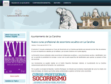 Tablet Screenshot of lacarolina.innovasur.es