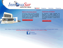 Tablet Screenshot of innovasur.net